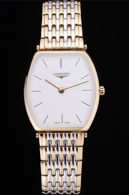 Longines La Grande Classique White Dial Two Tone Stainless Steel Band 622377 Replica Longines Classic