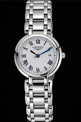 Longines PrimaLuna Stainless Steel Case Roman Numerals 622587 Longines Replica Watch