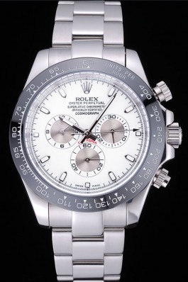 Rolex Cosmograph Daytona White Dial Stainless Steel Bracelet 622542 Rolex Daytona Replica