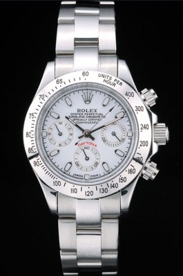 Rolex Daytona Lady Stainless Steel Case White Dial Tachymeter Rolex Daytona Replica