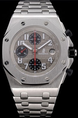 Swiss Audemars Piguet Royal Oak Offshore Grey Dial Stainless Steel Case And Bracelet 622870 Audemars Piguet Royal Oak Replica Aaa