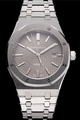 Swiss Audemars Piguet Royal Oak Silver Dial Stainless Steel Case And Bracelet Piguet Replica